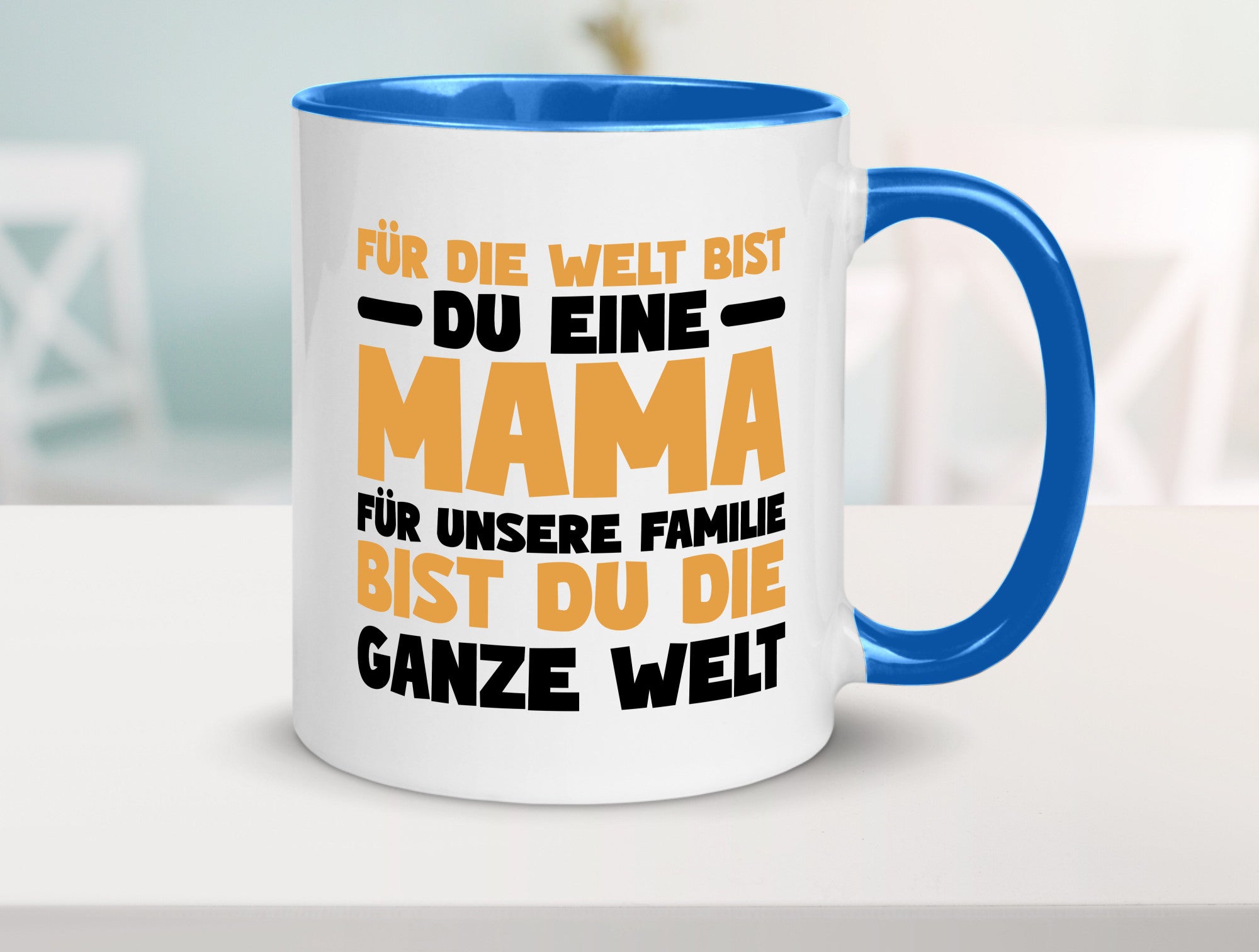 Beste mama der Welt vl8 lustig Familie Geschenkidee Geschenk Tasse