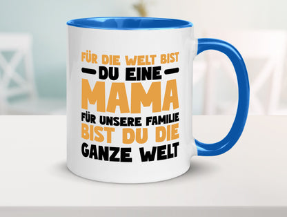 Beste mama der Welt vl8 lustig Familie Geschenkidee Geschenk Tasse