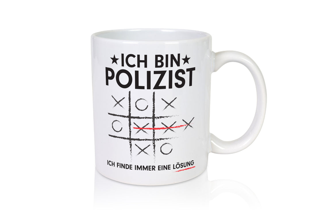 Löse Probleme: Polizist | Polizei Geschenk Humor Geschenkidee lustiger Spruch