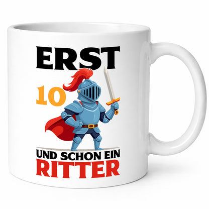 10. Geburtstag | 10 Jahre und schon ein Ritter lustiger Spruch Geschenk