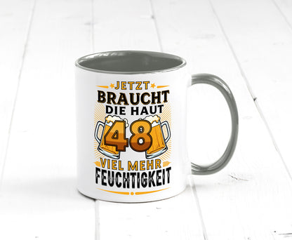 48 braucht die haut mehr Feuchtigkeit | 48. Geburtstag Geschenk Geschenkidee