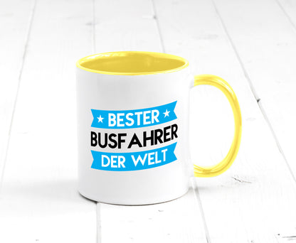 Bester Busfahrer | Berufsfahrer Fahrer v2 Geschenkidee Arbeit Kollegen Büro