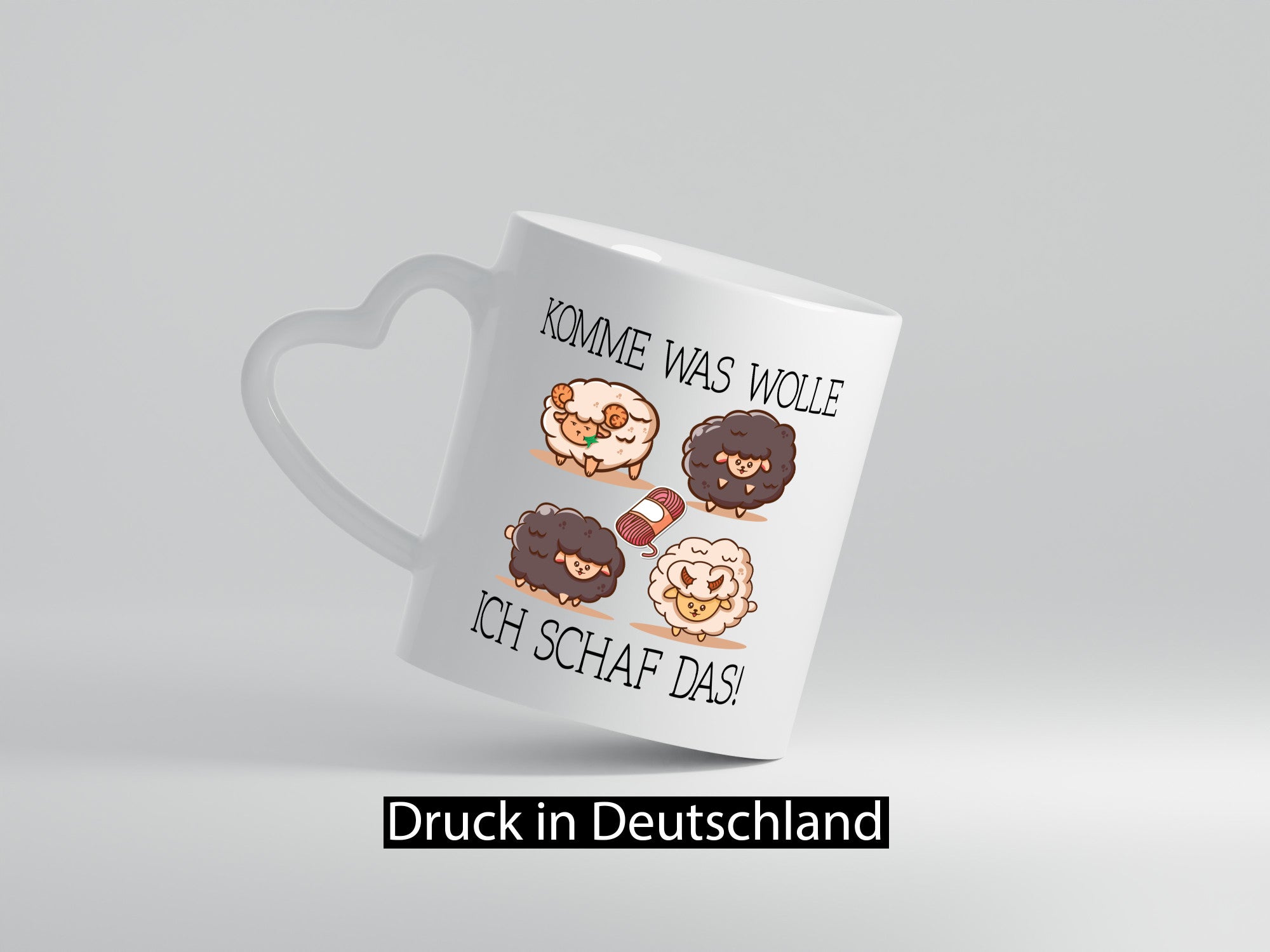 Komme was wolle ich schaff das | Schaffe lustig Humor Geschenkidee Geschenk