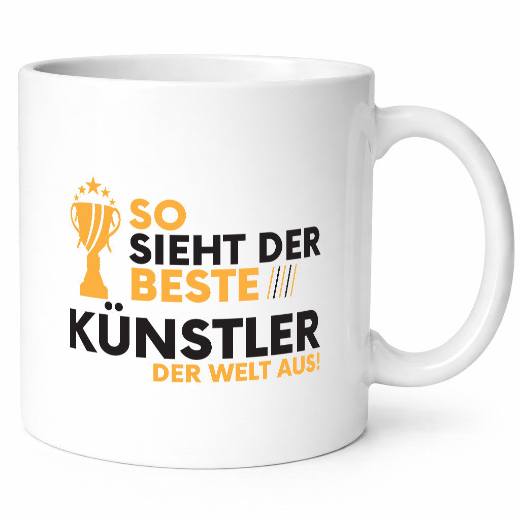 Der Weltbeste Künstler | Spruch lustig Kunst Humor Geschenkidee Geschenk Tasse