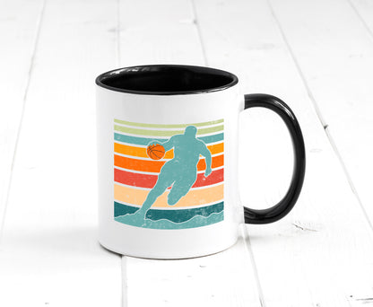 Baskeball | Baskeballspieler Baskeballfan v2 Geschenkidee Humor Tasse
