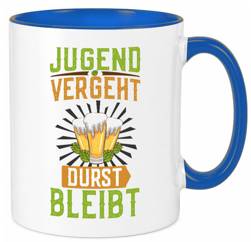 Jugend vergeht durst bleibt | Biertrinker Bierliebhaber lustiger Spruch