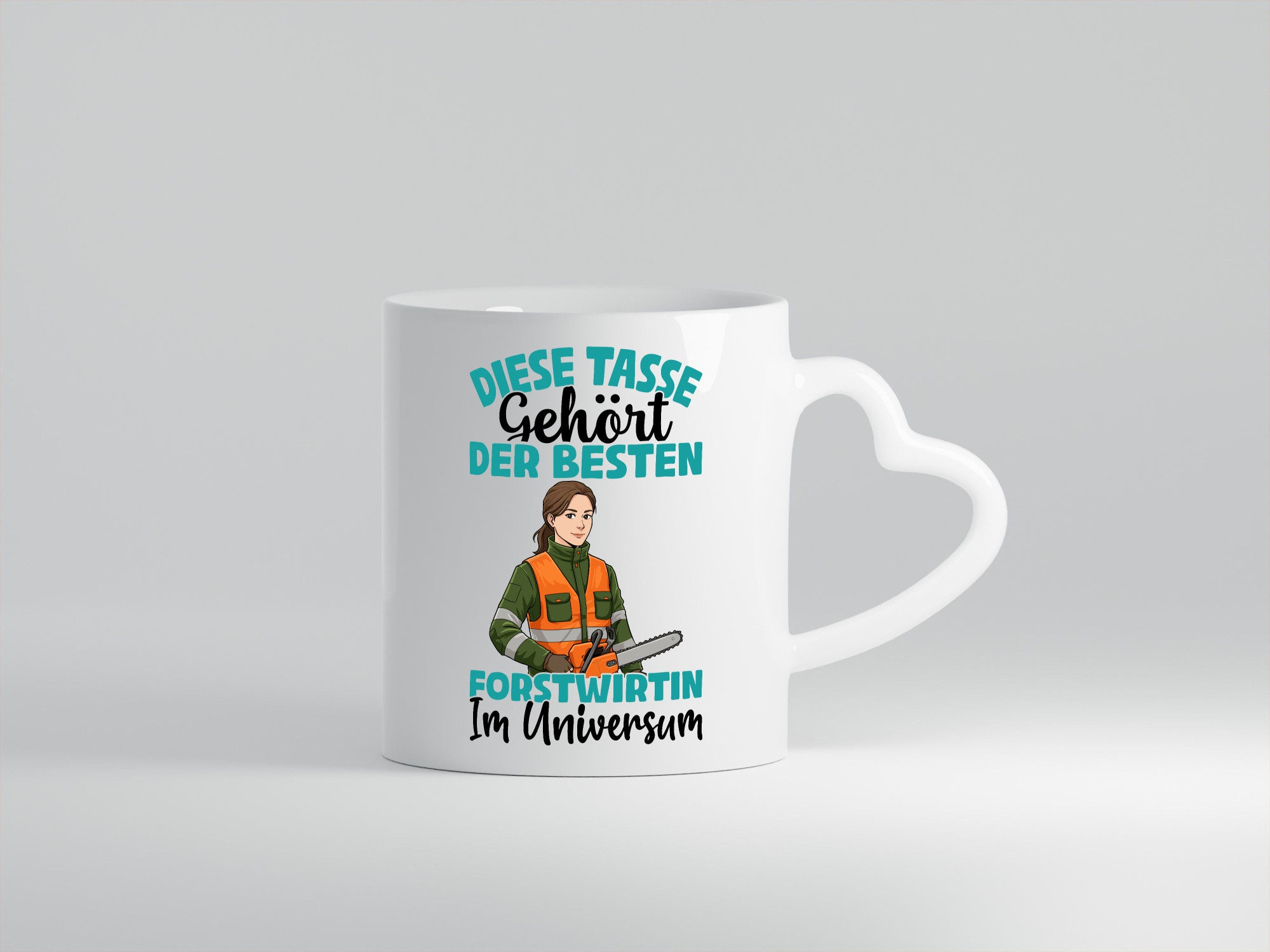 Im Universum: Forstwirtin | Forst Wirtin Geschenkidee Humor Tasse