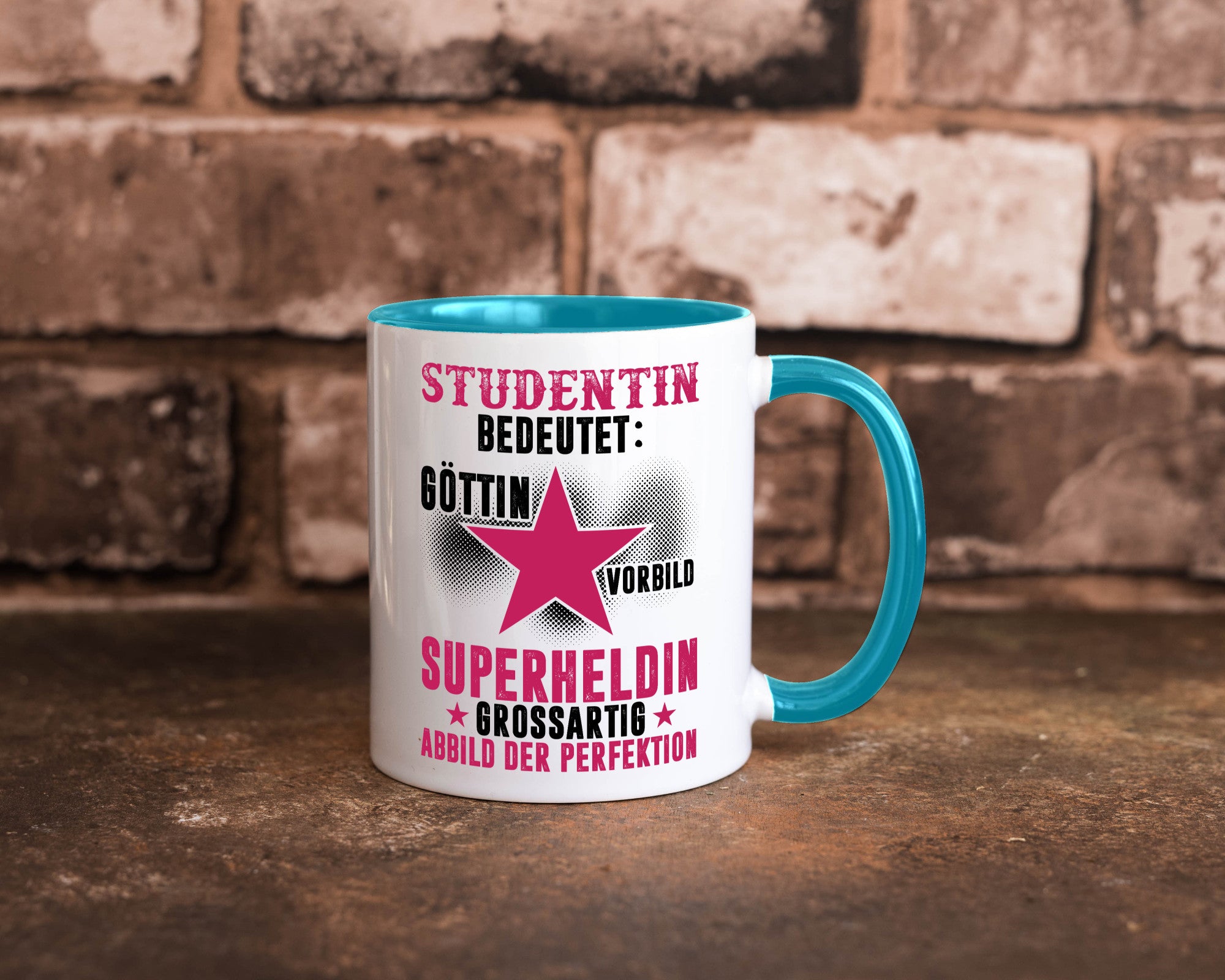 Bedeutung von Studentin | Uni Studium Universität Geschenkidee Humor Tasse