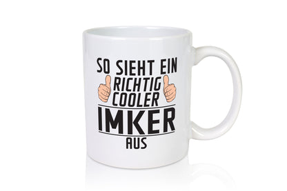 Richtig Cooler Imker | Imkerei Geschenkidee Humor Tasse