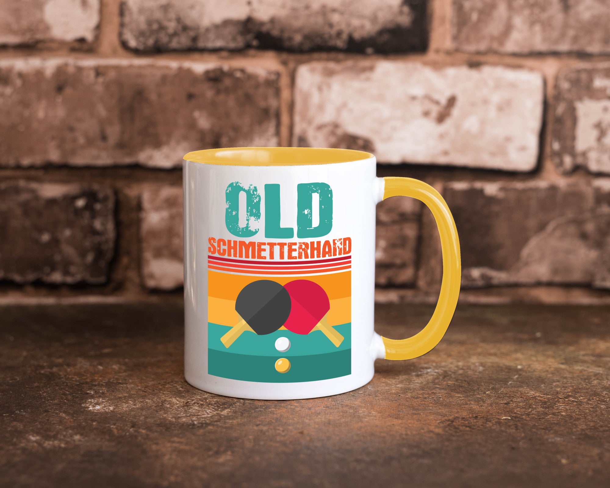 Tischtennis Tasse Humor Geschenkidee