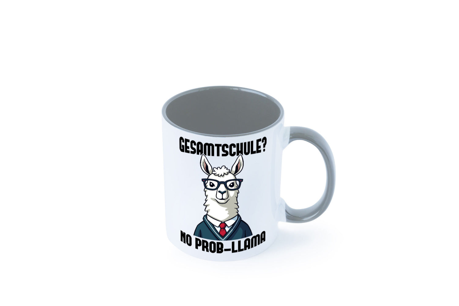 Gesammtschule | no prob-llama Einschuldung Humor Geschenkidee Tasse
