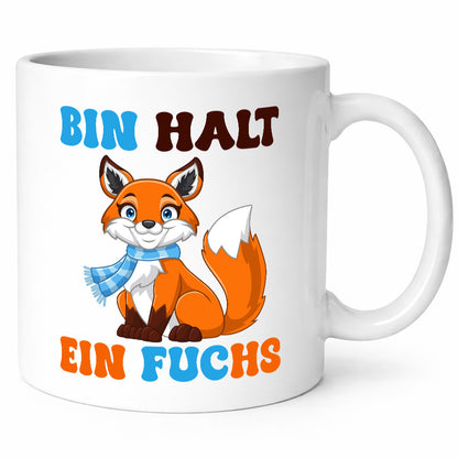 Bin halt ein Fuchs | Schlauer lustig Humor Geschenkidee Geschenk Tasse