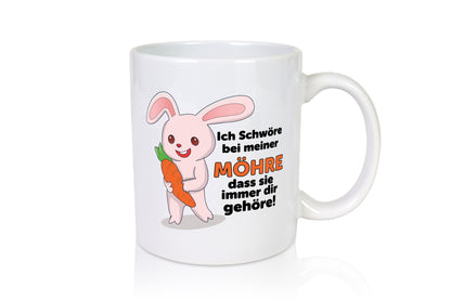 Ich schwöre bei meiner Möhre | Hasse Es gehört dir Geschenk Humor Geschenkidee