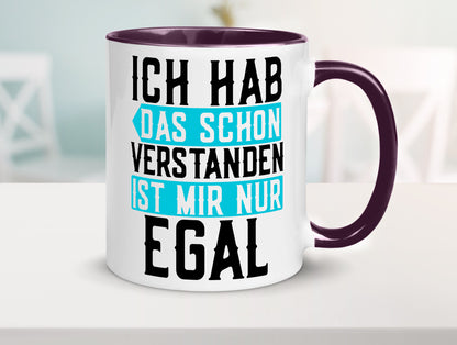 Ist mir egal | Protest Teenager Humor Spruch Büro lustig Arbeit Kollegen