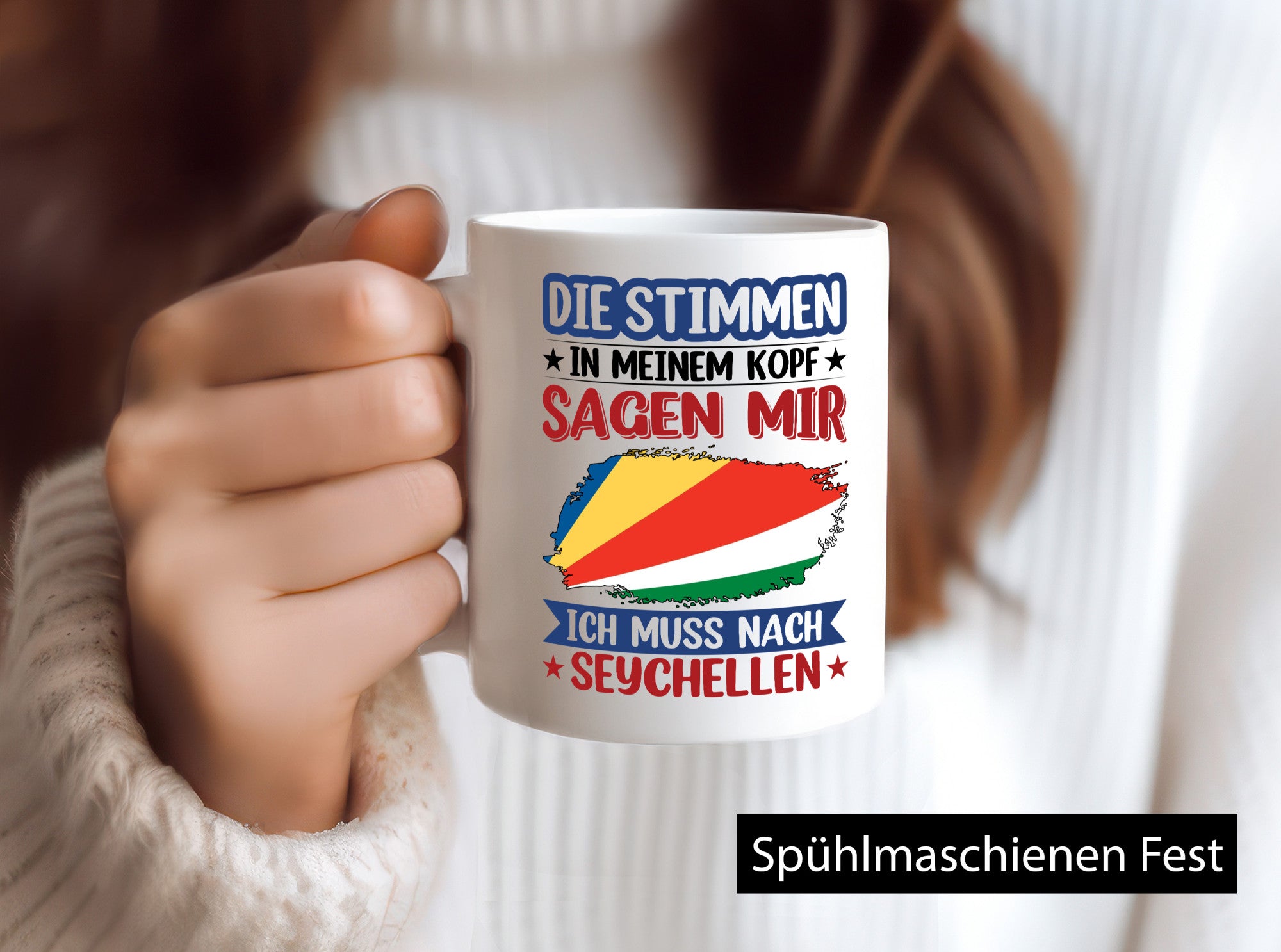 Seychellen | Urlaub Stimmen in meinem Kopf Traumland v2 lustig Humor