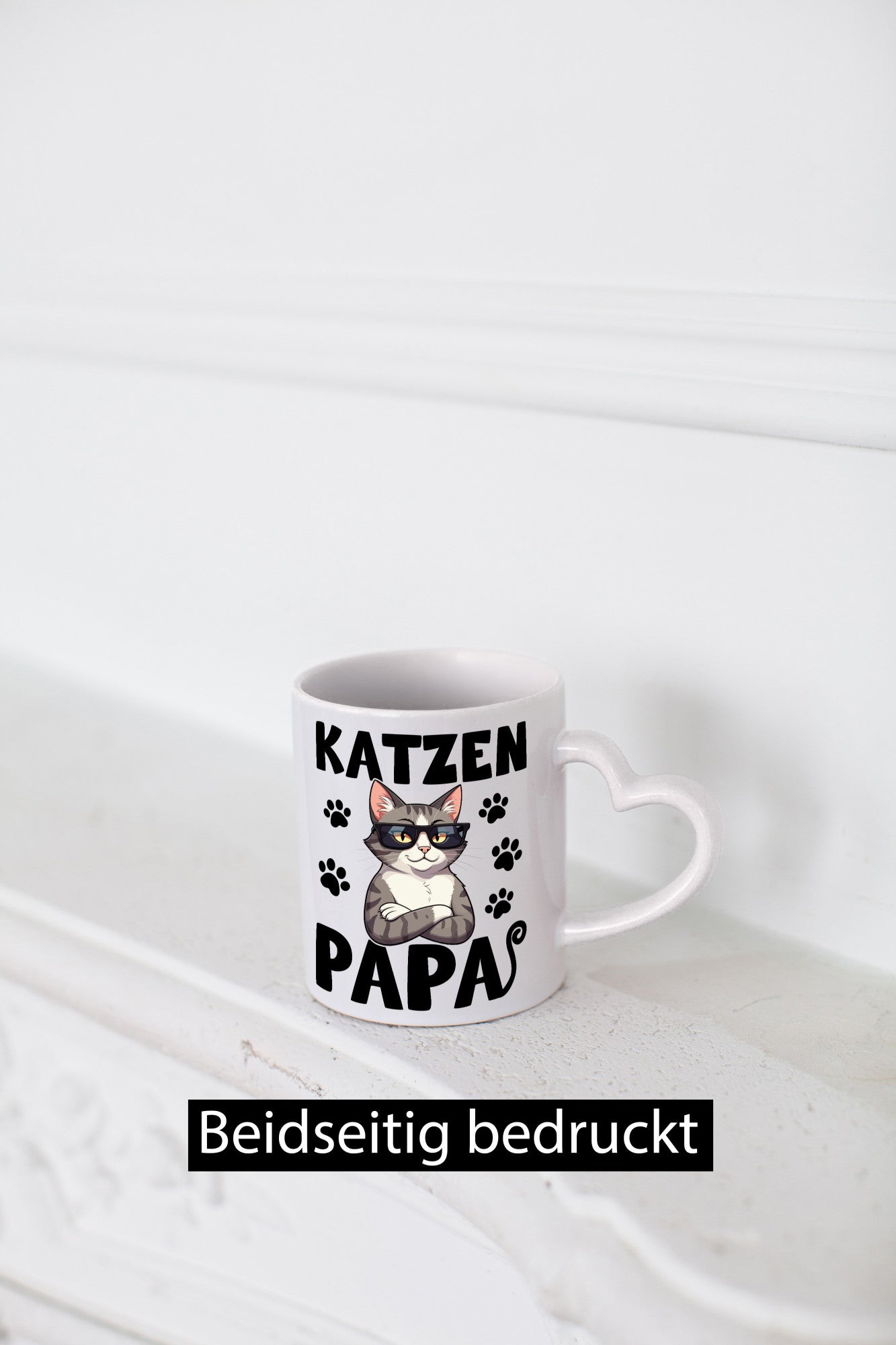 Katzen Papa | Katzenliebhaber Katze lustig Tierliebhaber Humor Geschenk Tasse