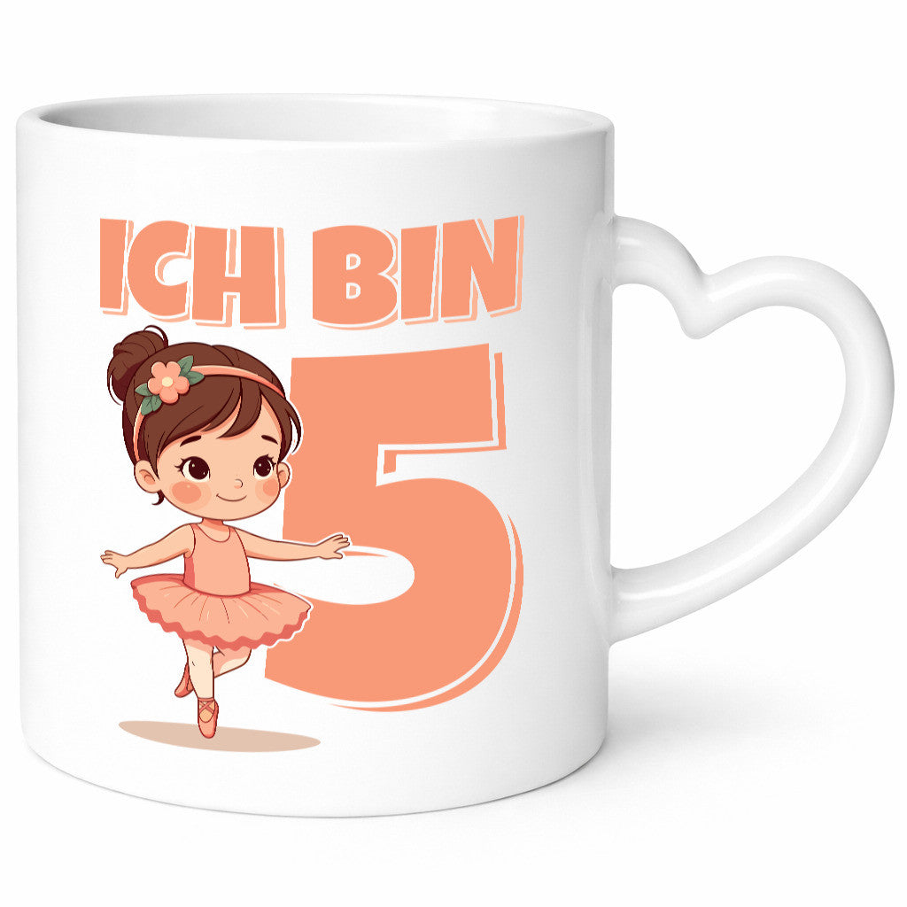 5 Geburtstag | Jahre Ballerina Mädchen Ballet lustiger Spruch Geschenk