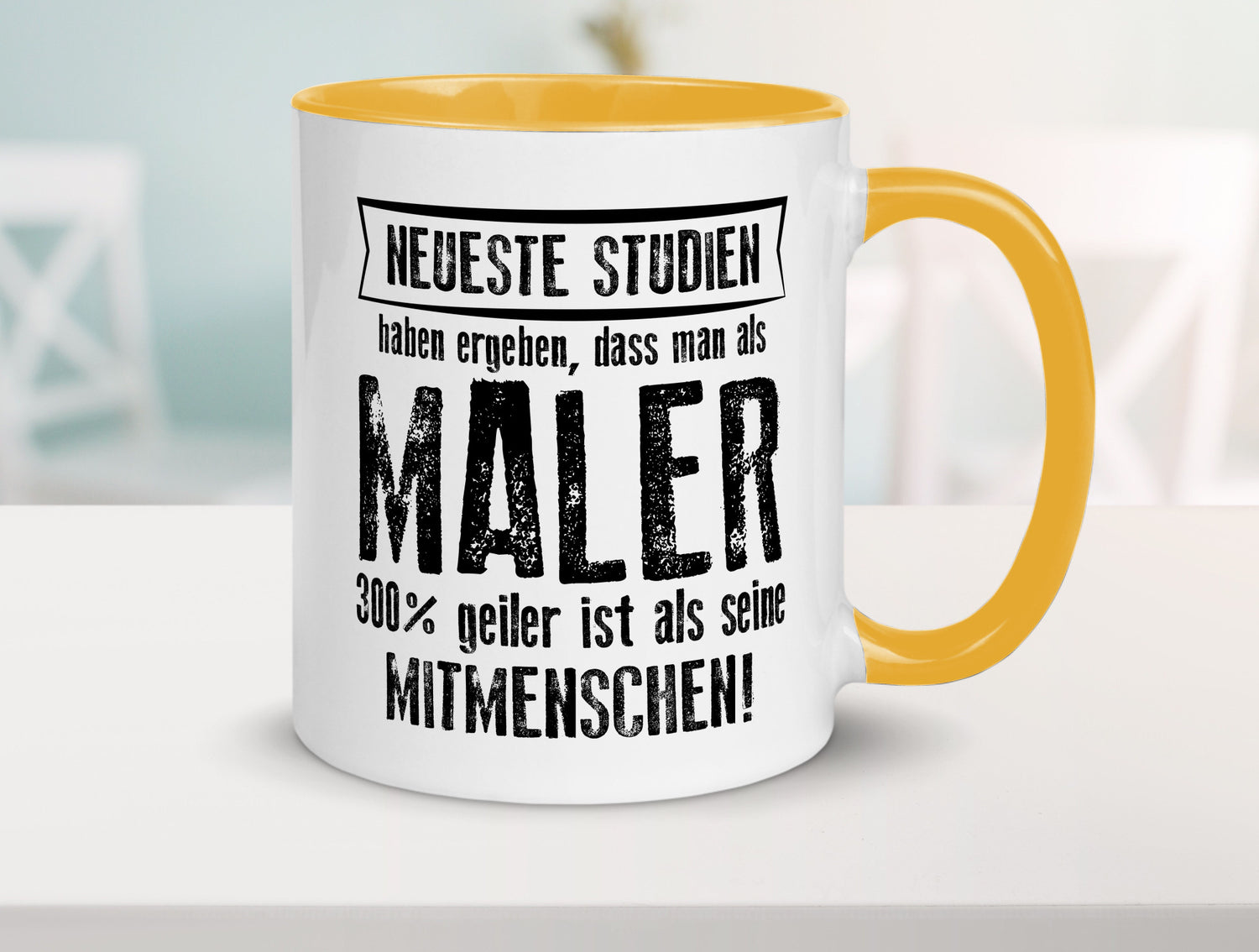 Neuste Studien: Maler | Malerei lustig Humor Geschenkidee Geschenk Tasse