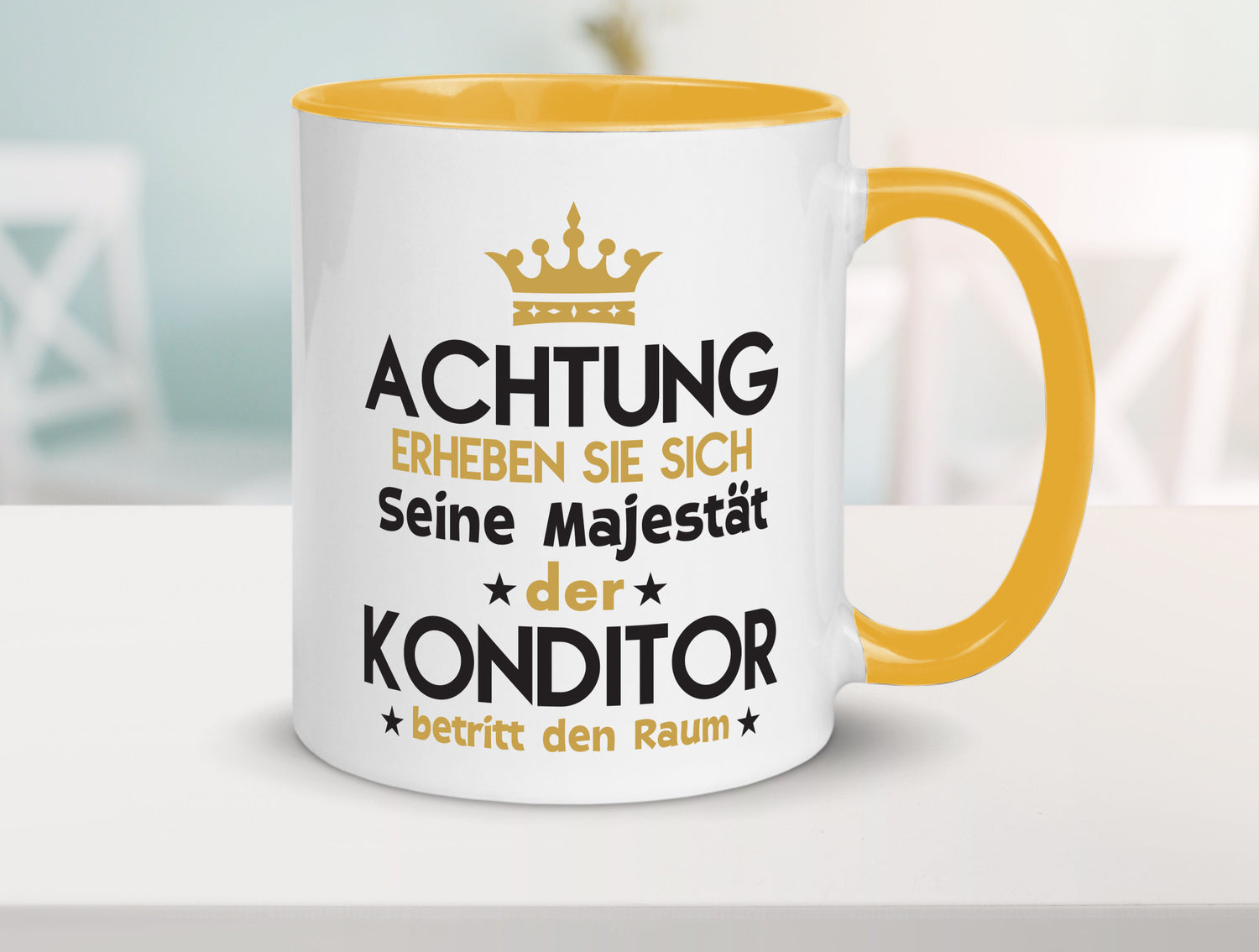 Seine Majestät Konditor | Konditorei Geschenkidee Humor Tasse