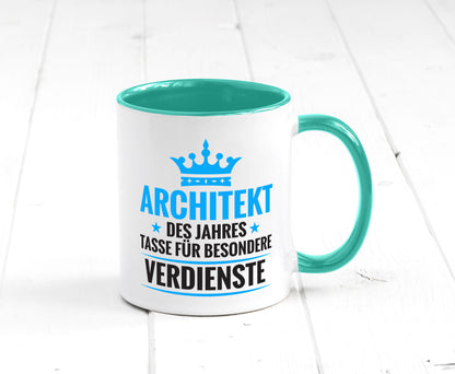 Besonderer Verdienst: Architekt | Architektur Büro Geschenkidee Arbeit Kollegen