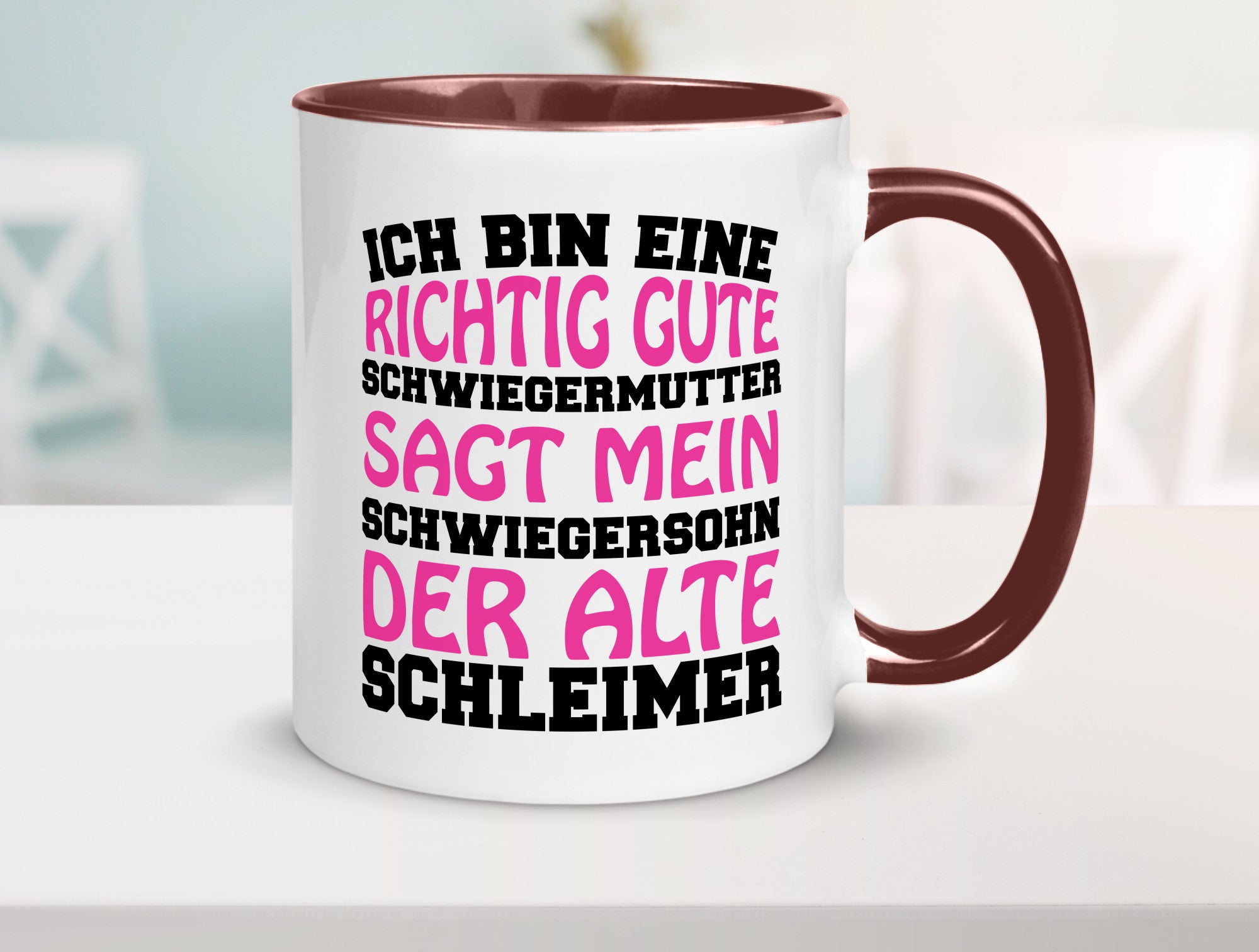Gute Schwiegermutter lustig Familie Geschenkidee Geschenk Tasse