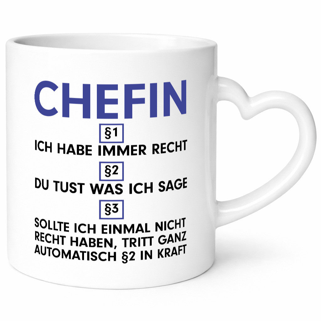 Ich habe immer Recht Chefin | Führungskraft Vorgesetzte v2 Geschenk Arbeit