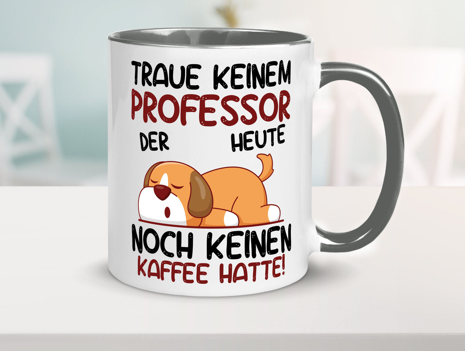 Traue keinem Professor | Uni Universität Geschenkidee Humor Tasse