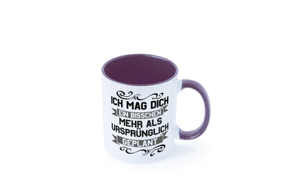 Ich mag dich mehr als geplant | Best Freinds Freundschaft Geschenkidee Humor