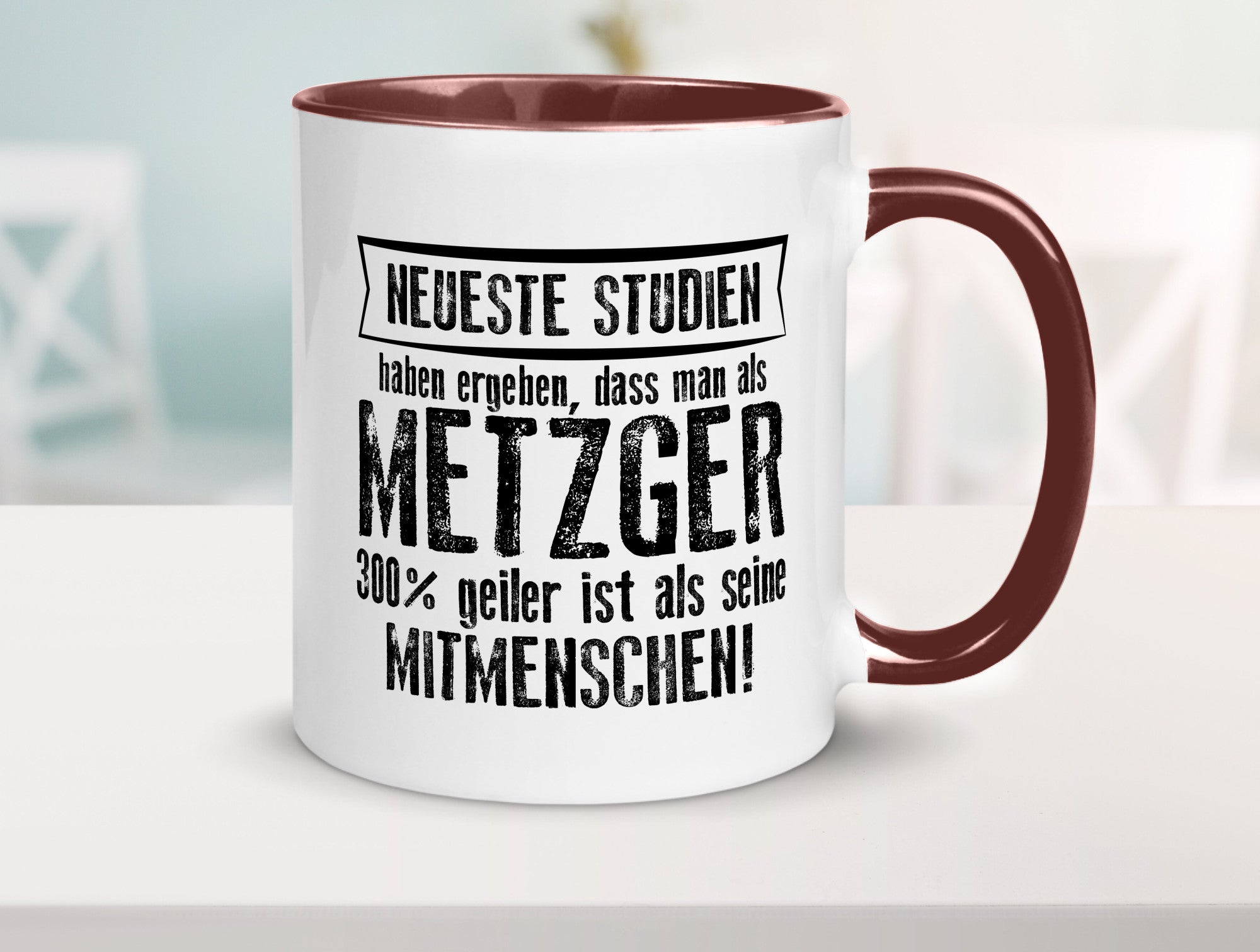 Neuste Studien: Metzger | Fleischer Metzgerei lustig Humor Geschenkidee