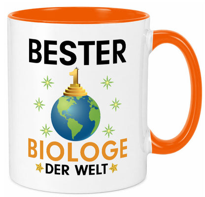 Welt Bester Biologe | Biologie Naturforscher Geschenkidee Humor Tasse