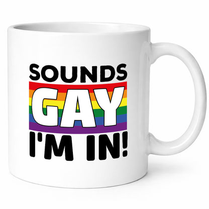 LGBTQ Tasse | Gay Spruch Regenbogen Statement Geschenk Humor Geschenkidee