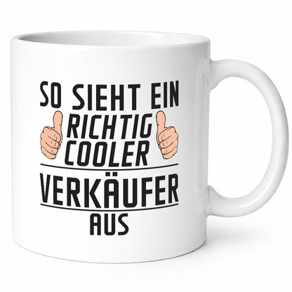 Richtig Cooler Verkäufer | Kollege Verkaufsjob Humor Arbeit Kollegen Büro