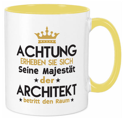 Seine Majestät Architekt | Architektur Büro Geschenkidee Arbeit Kollegen Humor
