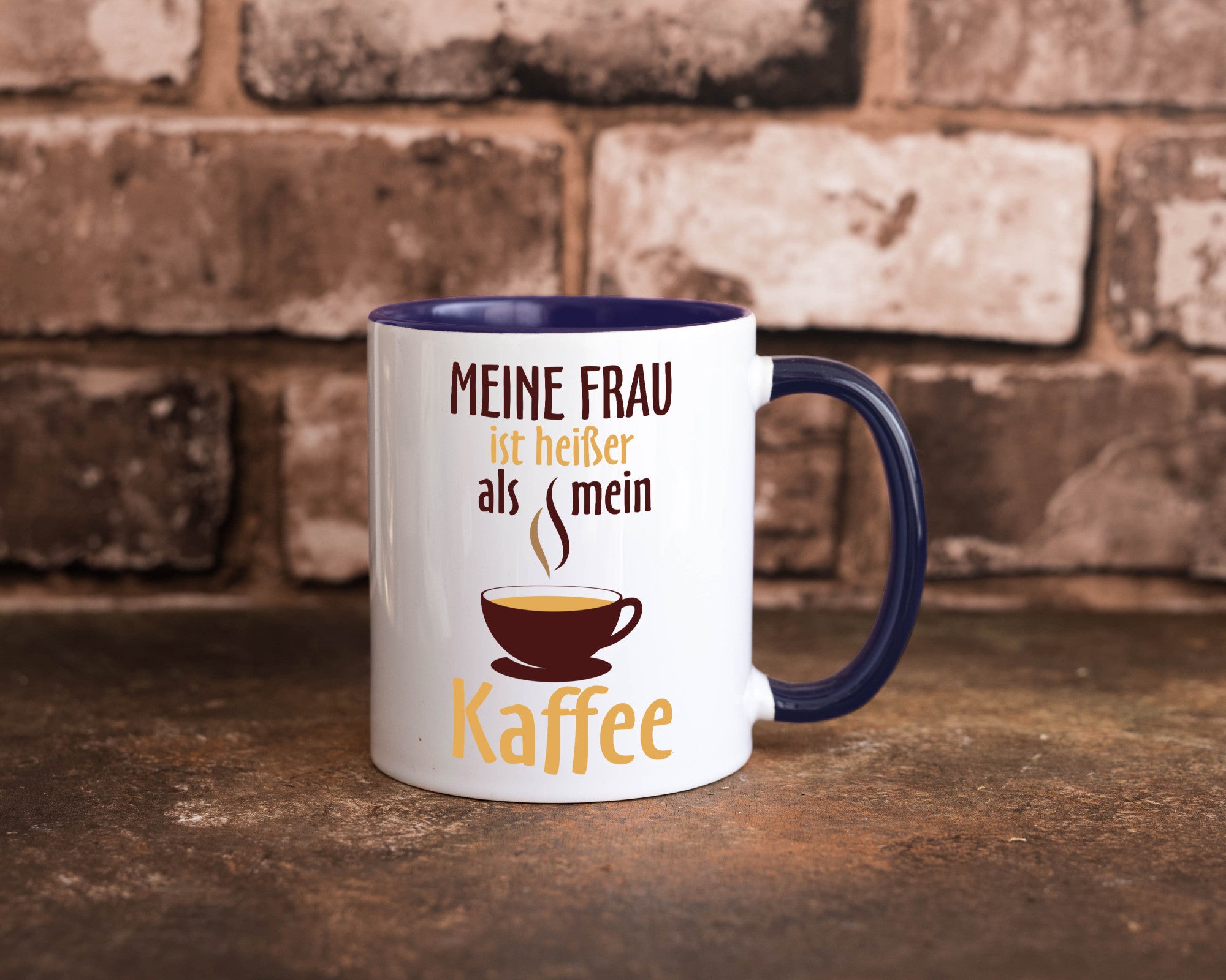 Meine Frau ist heißer als Kaffee | Ehe Partnerschaft Geschenk Humor