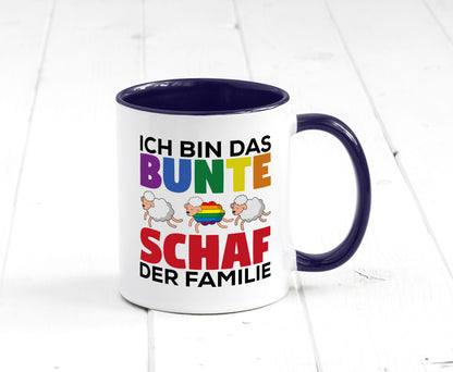 LGBTQ+ Tasse | Buntes Schaf Regenbogen Humor Geschenkidee
