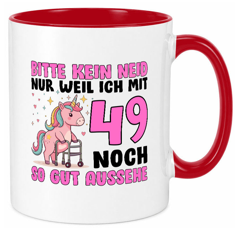 49. Geburtstag | 49 Jahre Mit noch so gut aussehen lustiger Spruch Geschenk