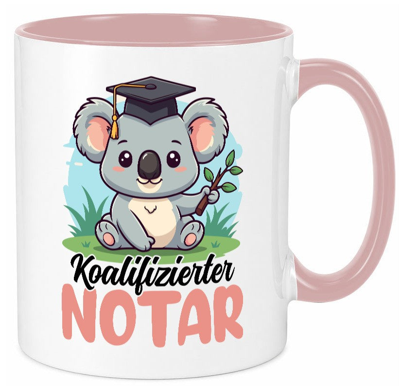 Koalifizierter Notar | Jurist Geschenkidee Humor Tasse