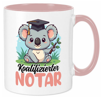 Koalifizierter Notar | Jurist Geschenkidee Humor Tasse