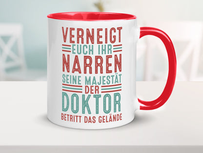 Verneigt euch: Doktor | Doktorand Doktortitel v2 Geschenk Humor Geschenkidee