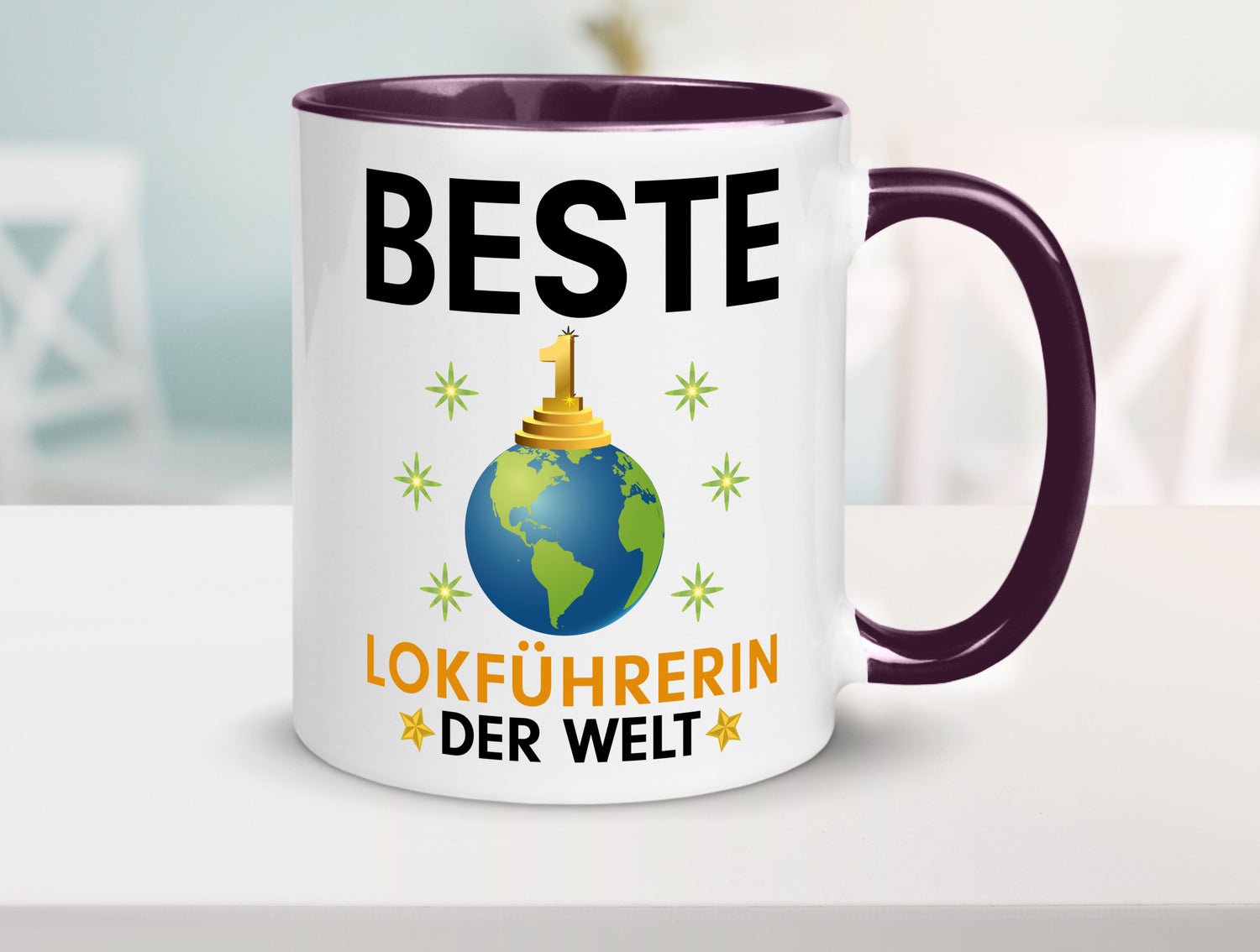 Welt Beste Lokführerin | Zug Beruf lustiger Spruch Geschenk Arbeit Kollegen