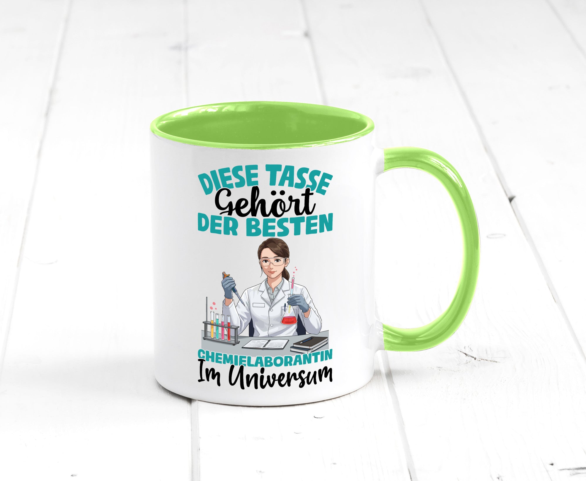 Im Universum: Chemielaborantin | Laborantin Chemie lustiger Spruch Geschenk