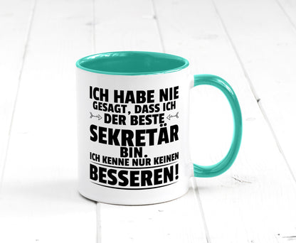 Keinen Besserer Sekretär | Büro lustiger Spruch Geschenk Arbeit Kollegen Tasse