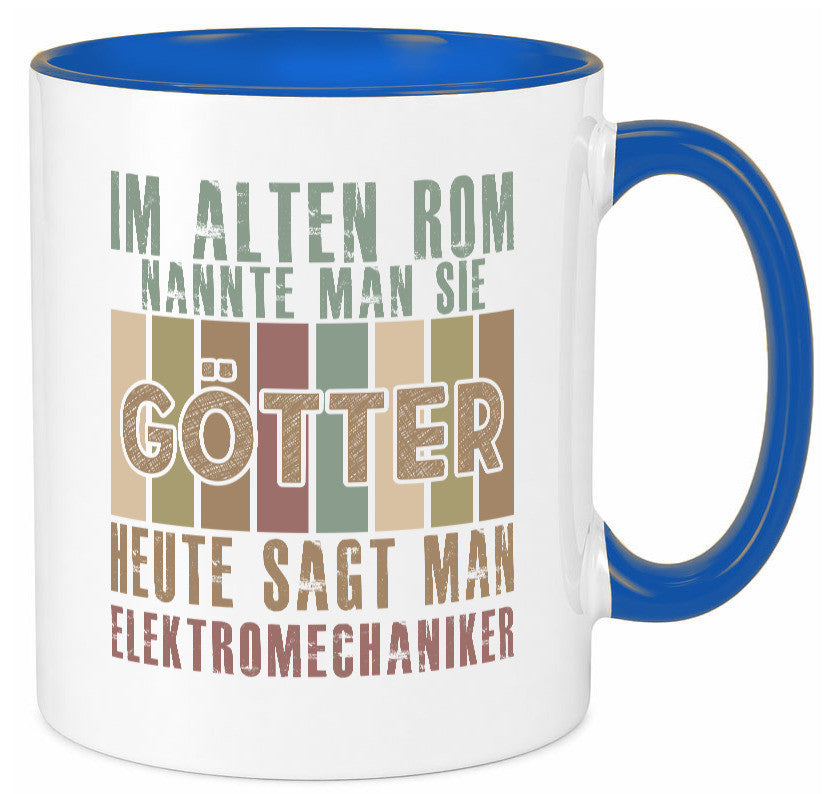 Heute sagt man: Elektromechaniker | Mechaniker Geschenk Humor Geschenkidee