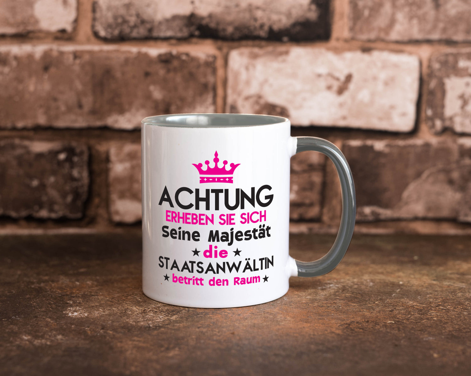 Seine Majestät Staatsanwältin | Anwältin lustiger Spruch Geschenk Humor