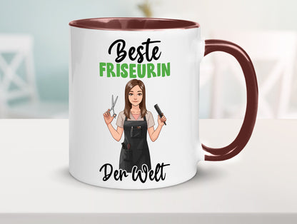 Beste Friseurin | Friseuse Frisuerin Geschenk Humor Geschenkidee lustiger