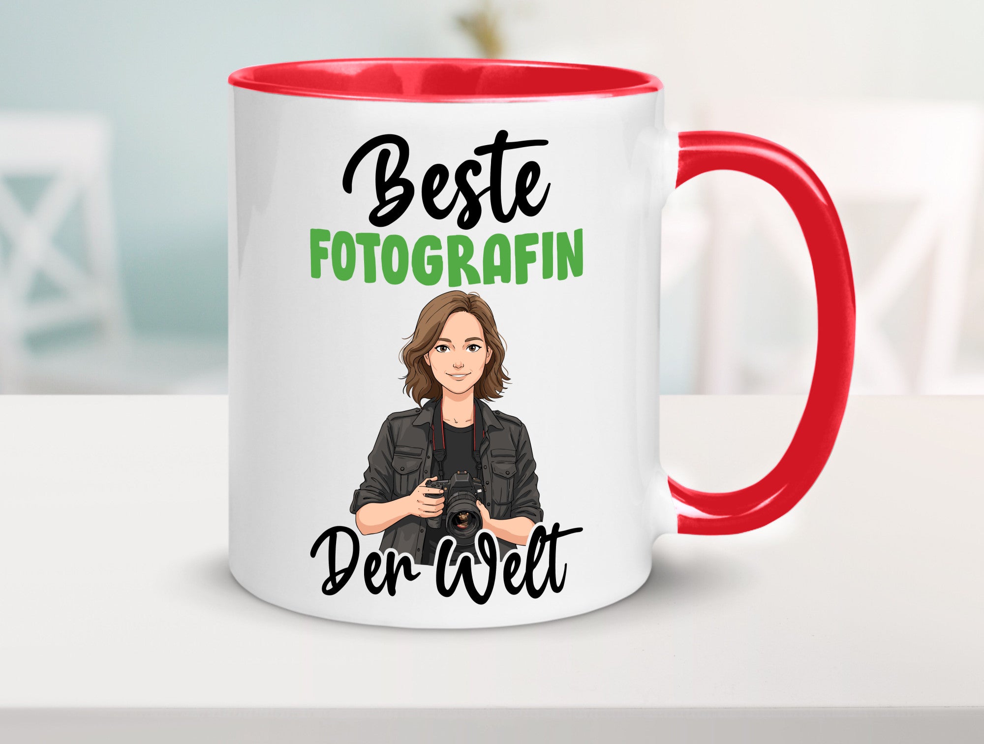 Beste Fotografin | Fotografie Kamera v2 lustiger Spruch Geschenk Humor