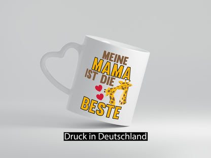 Meine Mama | Muttertag Beste Geschenk Familie Geschenkidee lustiger Spruch Tasse