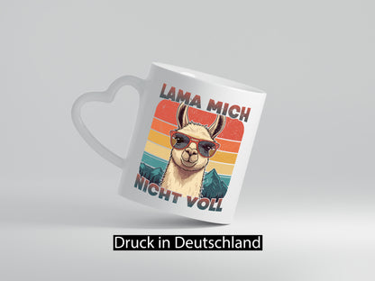 Laber mich nicht voll | Alpaka Kamel Retro lustig Humor Geschenkidee Geschenk