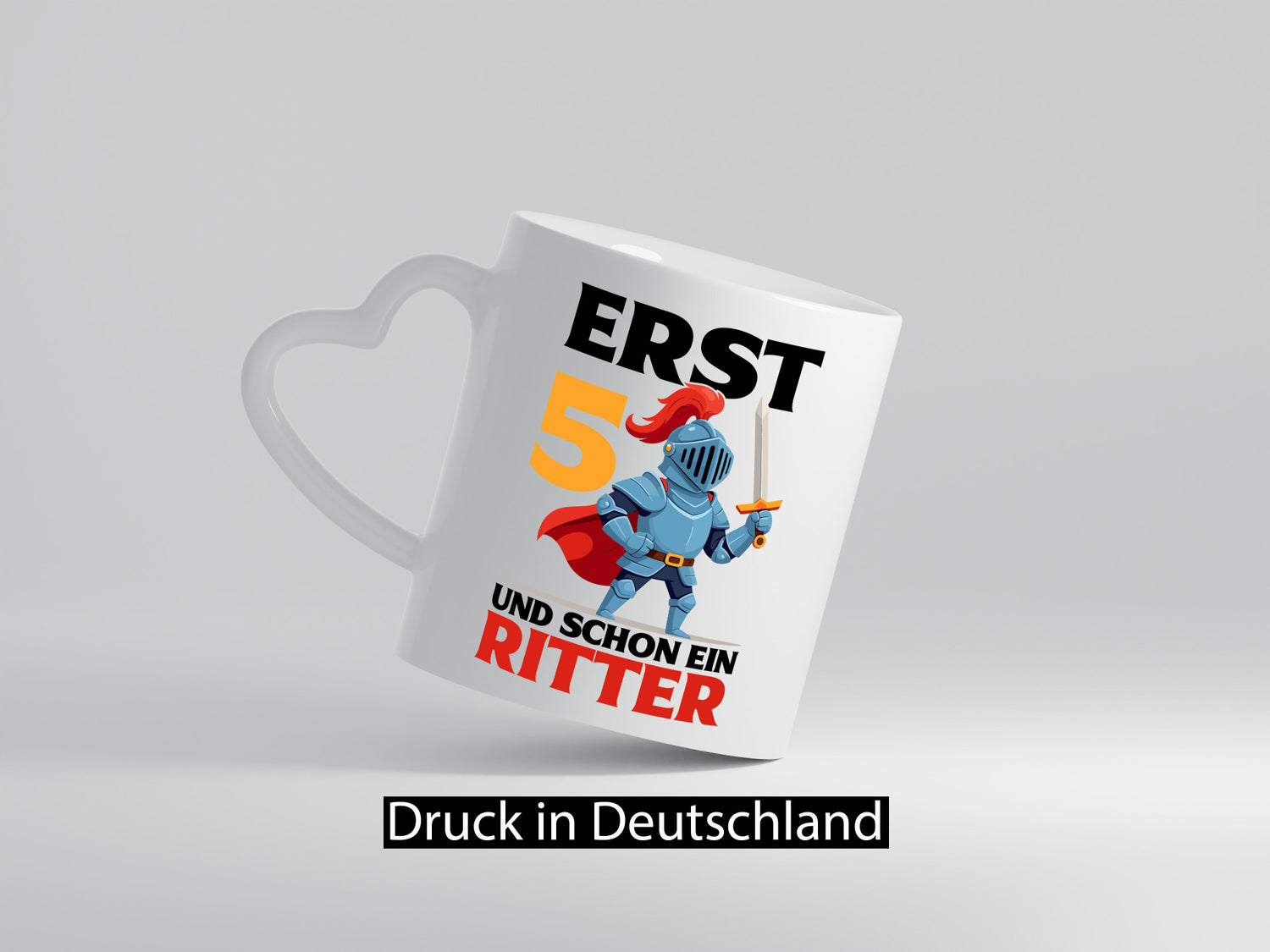 5. Geburtstag | 5 Jahre und schon ein Ritter Geschenk Geschenkidee lustiger
