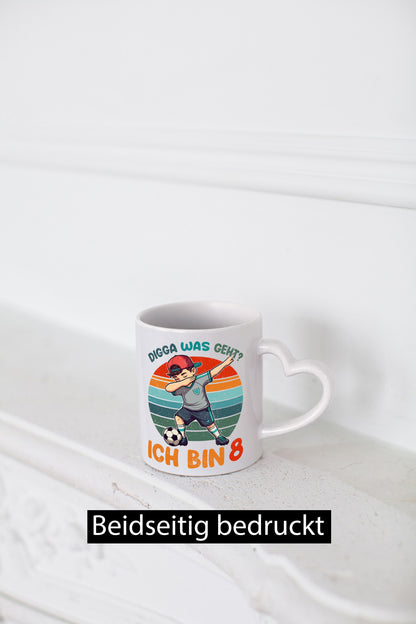 8. Geburtstag | 8 Jahre digga ich bin Dabbing Geschenkidee Humor Tasse